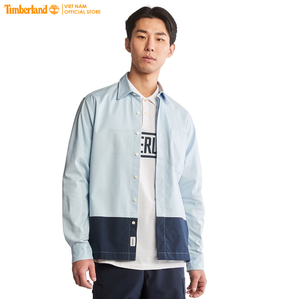 Timberland Áo Sơ Mi Nam Mix Match Utility Shirt With Outlast Technology Skyway Dark Sapphire TB0A26EMP5