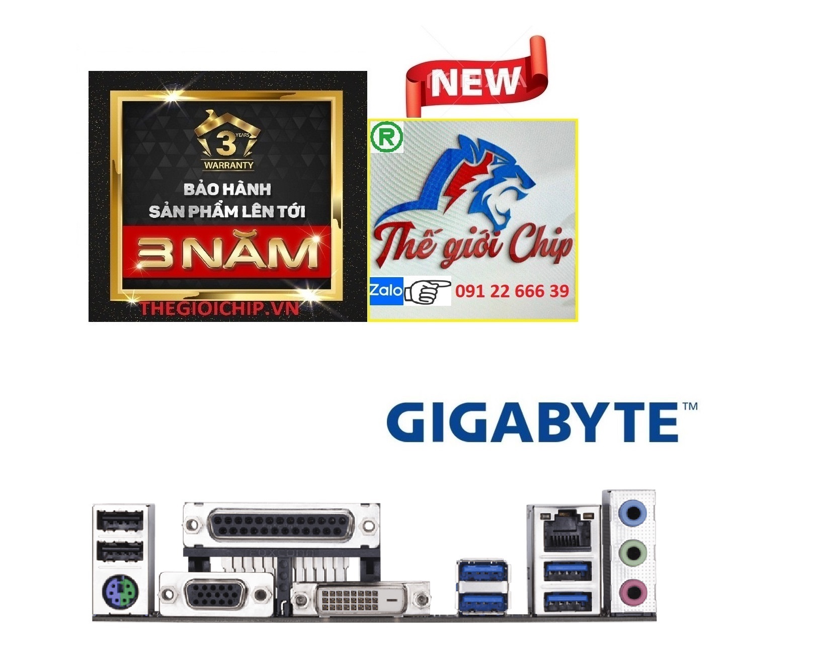 Bo Mạch Chủ (Mainboard) GIGABYTE B360M D3V (HÀNG CHÍNH HÃNG)