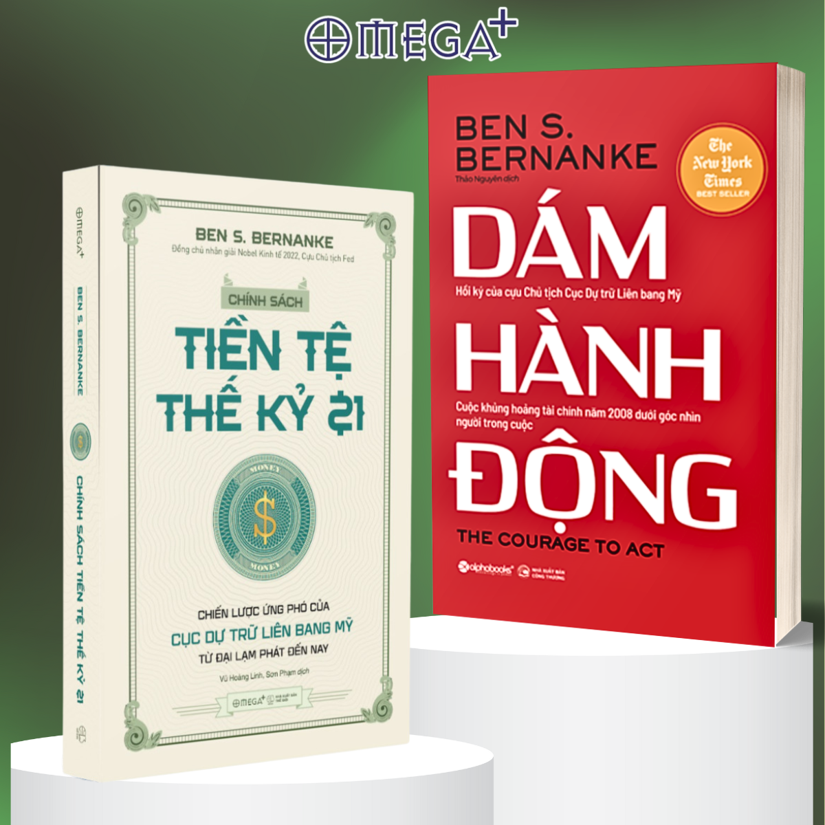 Combo Sách Về Chính Sách Tài Chính Của Cựu Chủ Tịch FED: Chính Sách Tiền Tệ Thế Kỷ 21 + Dám Hành Động - Cuộc Khủng Hoảng Tài Chính Năm 2008 Dưới Góc Nhìn Người Trong Cuộc