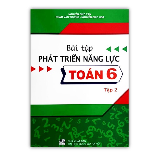 Sách - Combo Bài tập phát triển năng lực toán 6 tập 1 + 2