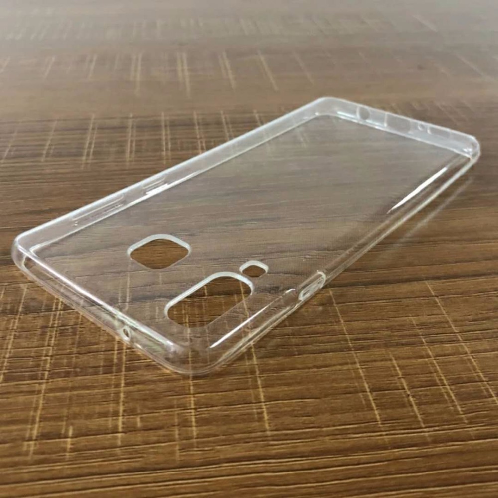 Ốp lưng silicon trong suốt cho Samsung Galaxy A8 Star