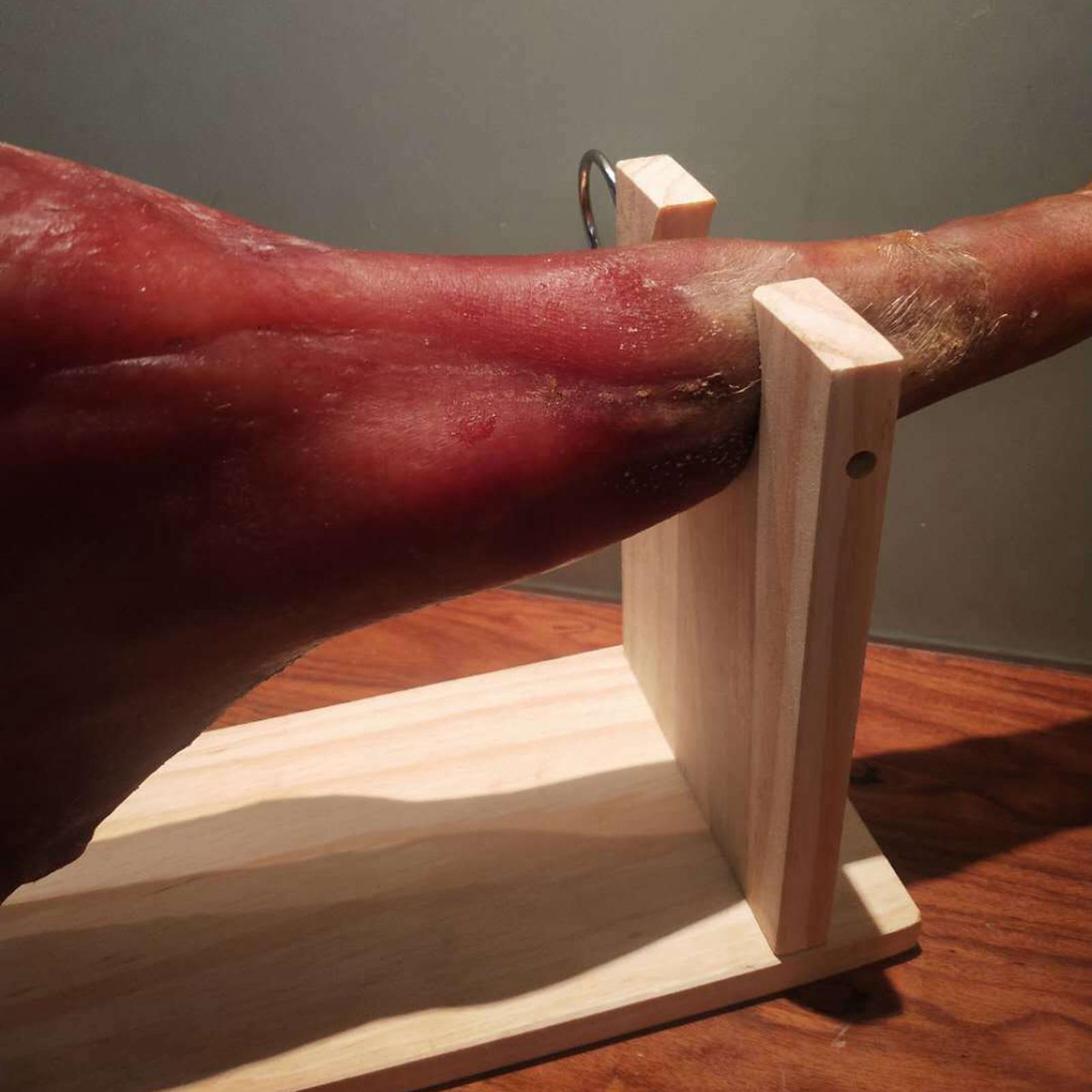 Ham Holder Stable with Non Slip Pads Ham Cutter Rack for Barbecue Restaurant