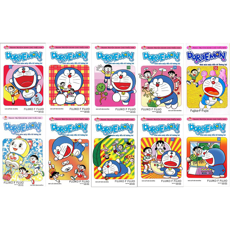 Combo Doraemon Truyện Ngắn - Tập 31 - 45