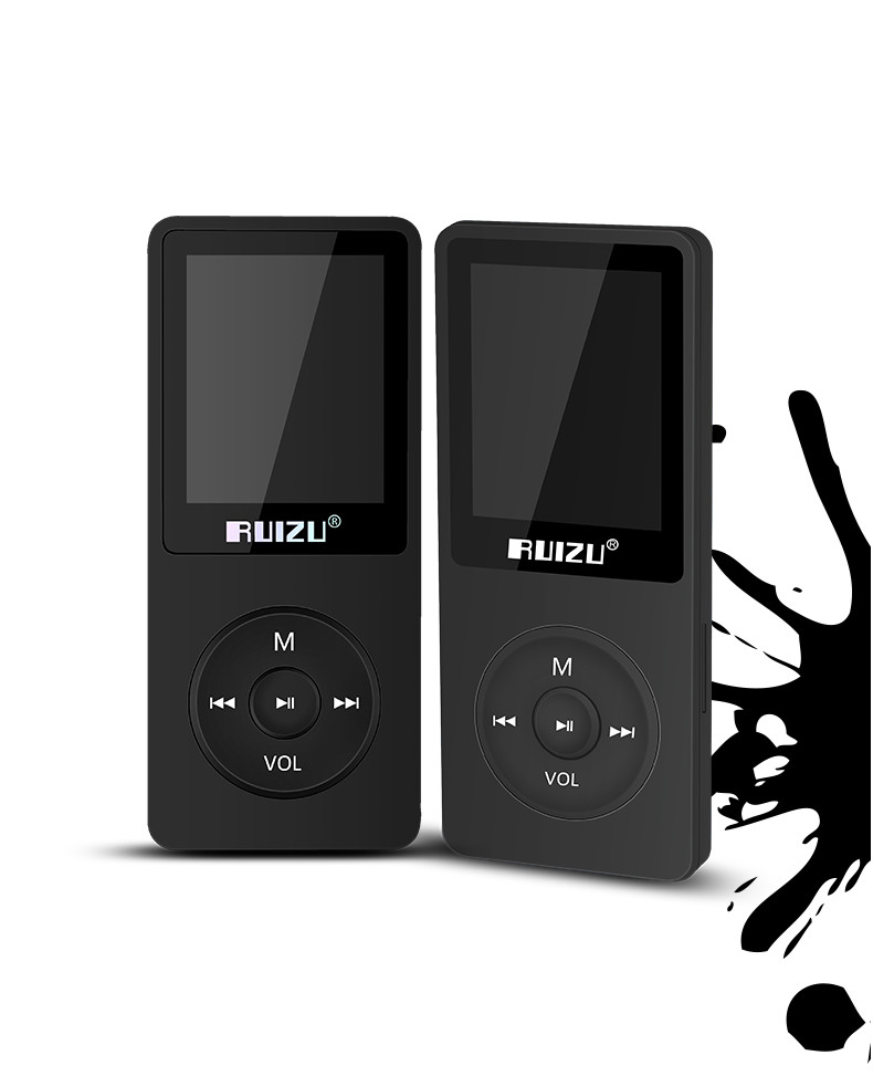 Máy Nghe Nhạc Lossless Ruizu X02 Bộ Nhớ Trong 8GB AZONE - Hàng Nhập Khẩu