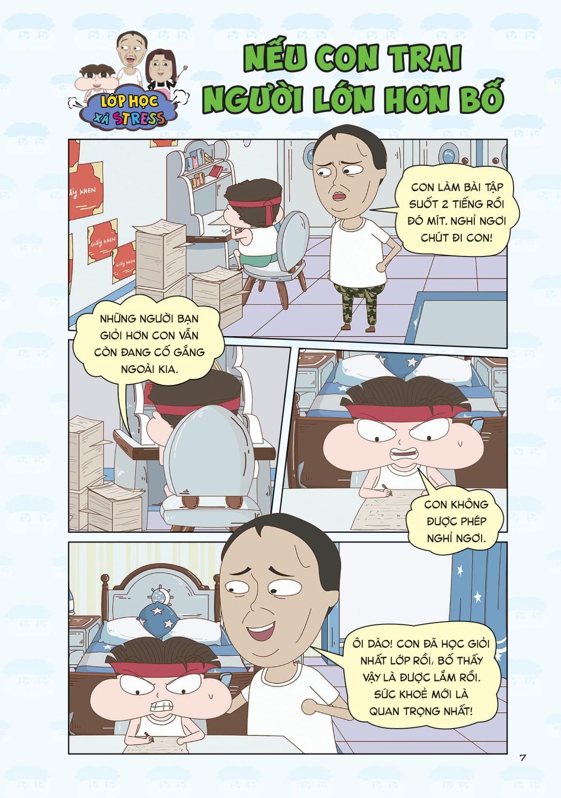 Sách - Truyện Tranh Lớp Học Xả Stress - Con Gái Không Dễ Bắt Nạt Đâu