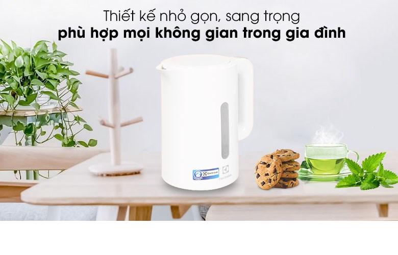 Ấm đun siêu tốc Electrolux 1.7 lít E2EK1-100W-Hàng Chính Hãng