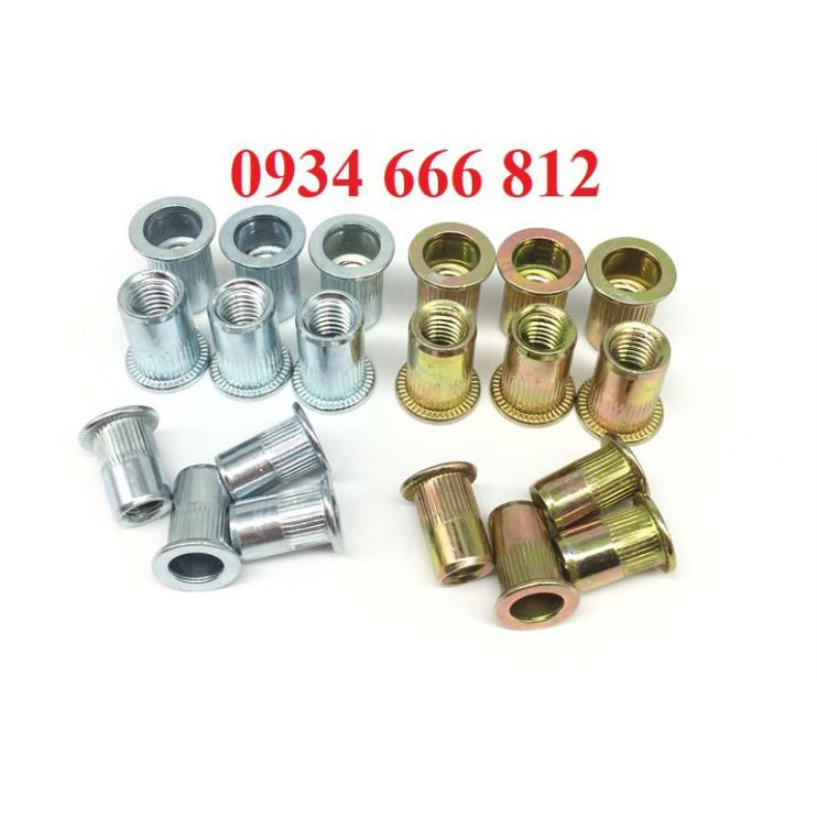 Combo 50c đai ốc rút,ốc tán rút M12
