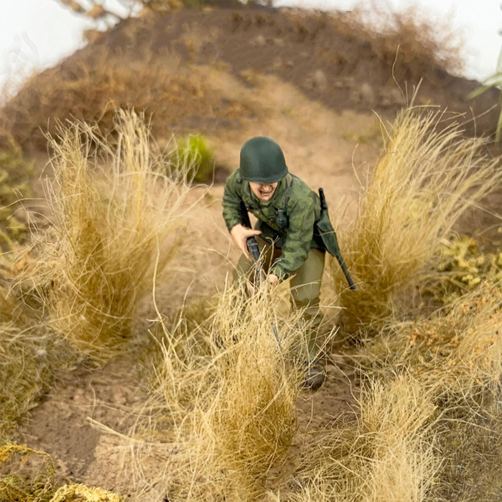 Simulation Miniature Grass Resin for 1/72 Building Model Miniature Scenery