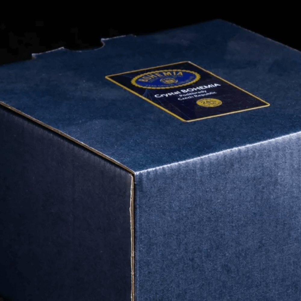 Tô 3 chân M57 12.5cm Crystal Bohemia Hàng chính hãng