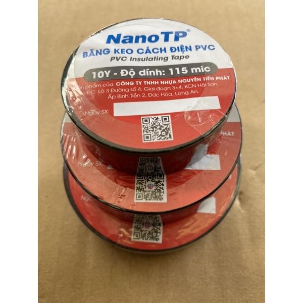 Băng Keo Cách Điện Nano 10Y, 20Y, 30Y TP PVC