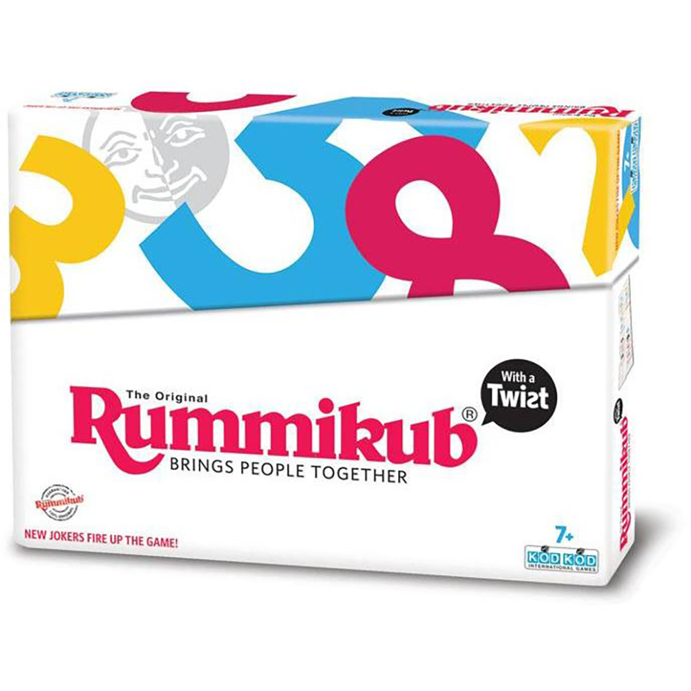 Board game Rummikub Bộ trò chơi Rummy Mạt chược Israel với bảng số nhựa