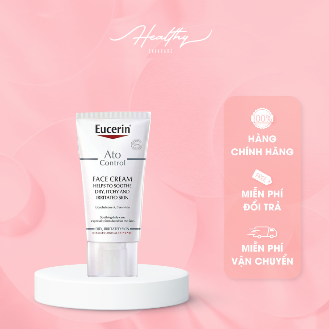 Kem Dưỡng Da Mặt Eucerin AtoControl Face Care Cream