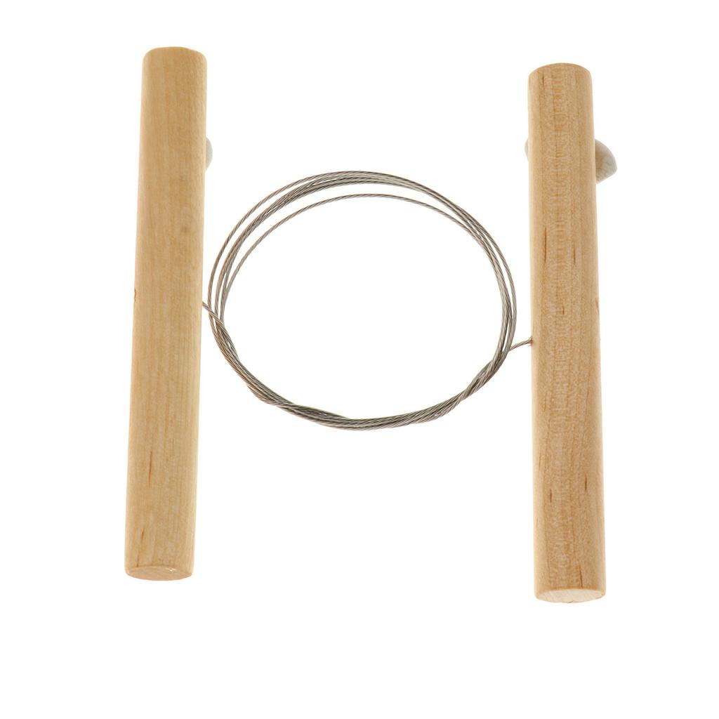 Steel Wire Cutter Tool for Pottery Ceramic Sculpting Sculpture Cutting Clay