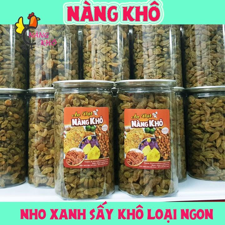 1 Kg nho khô xanh ninh thuận hàng loại 1 chua ngọt | Nàng Khô