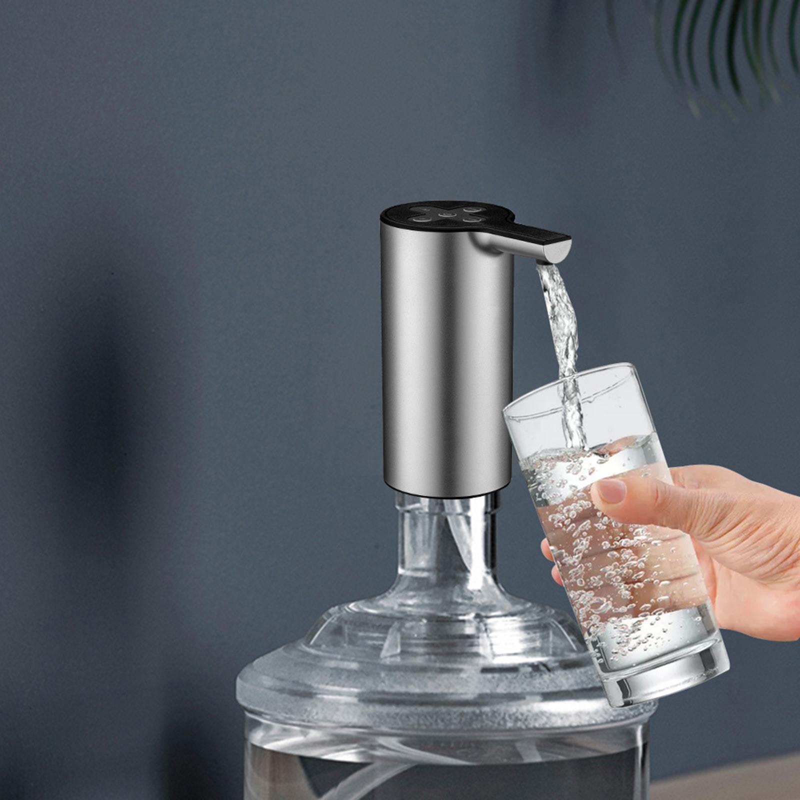 Water Bottle Pump Bucket Bottle Dispenser Water Jug Pump for Outdoor Indoor