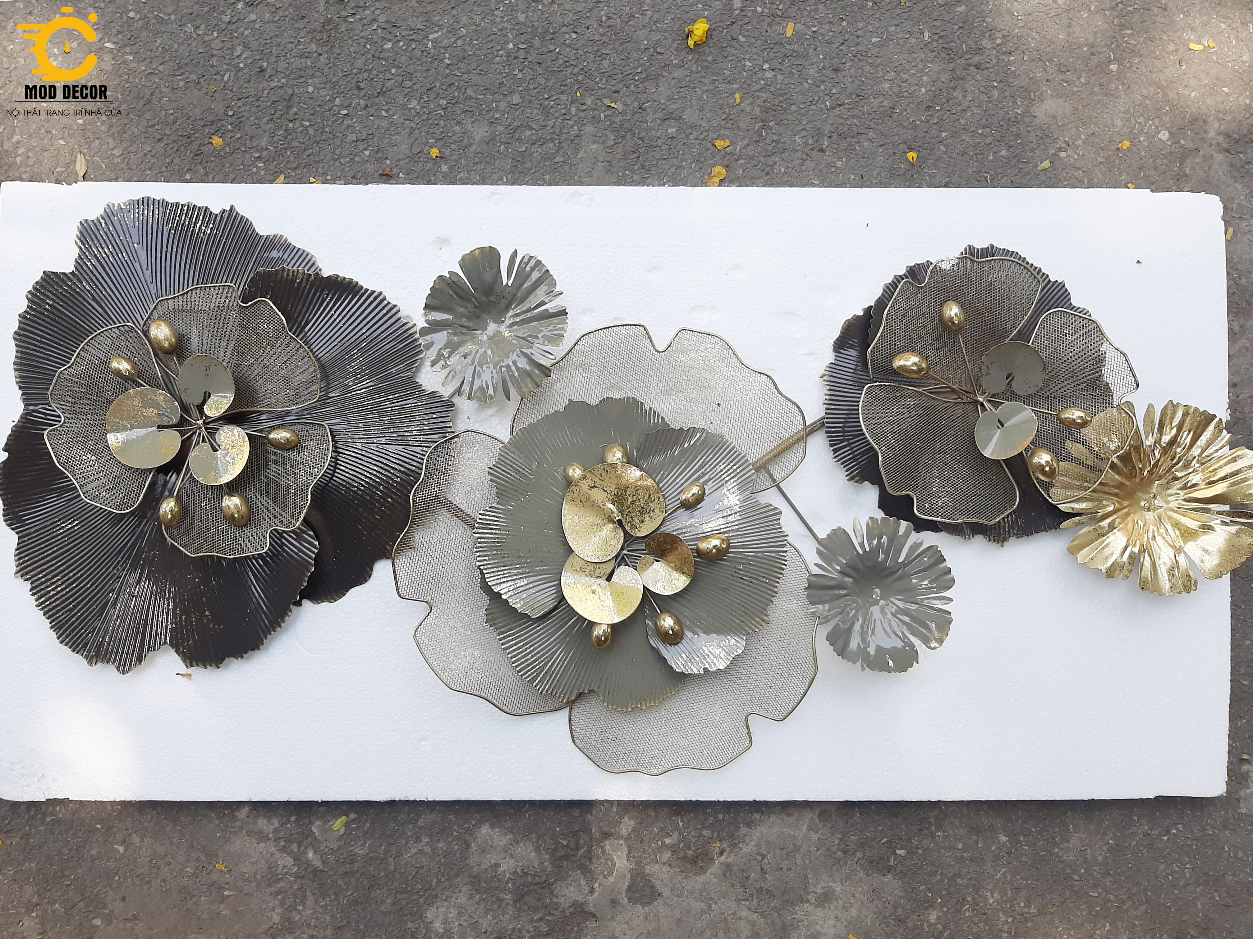 Tranh sắt treo tường trang trí MOD Decor, phong cách Bắc Âu nghệ thuật Lianzhang JJT mã 2025Đ