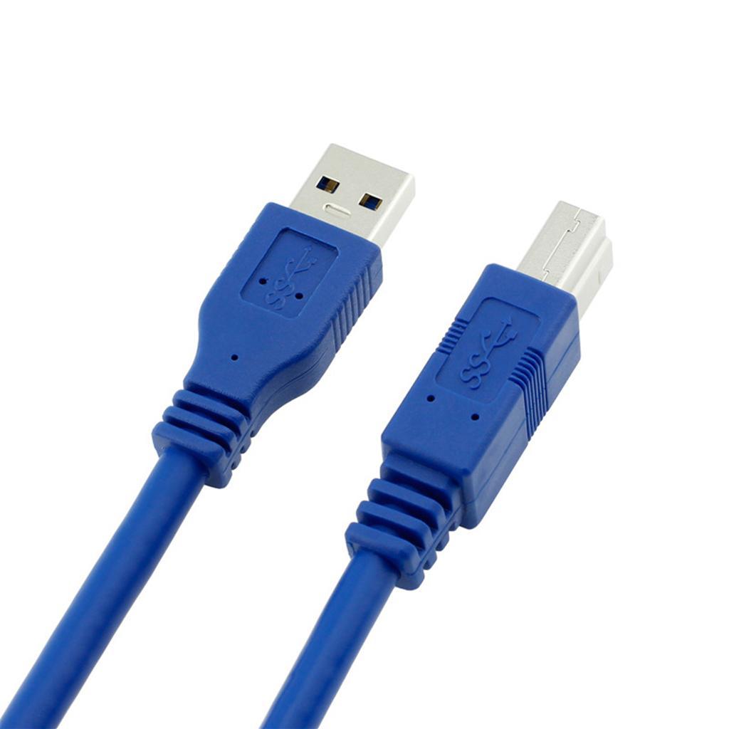 USB 3.0 Cable Type A to B Male SuperSpeed USB Adapter Connector Bi-Directional