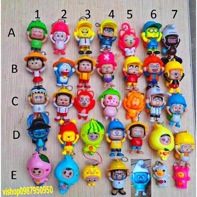 MÓC KHÓA CHIBI siu rẻ