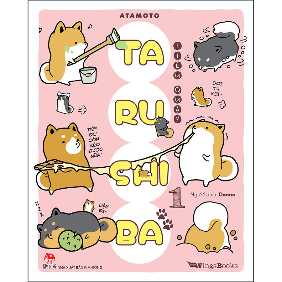 Combo Taru Shiba Siêu Quậy (2 Tập) [Tặng Bookmark + Sticker]