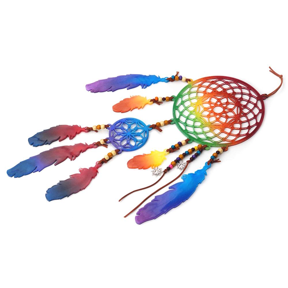 Khuôn Silicone Lớn Epoxy Đúc Dream Catchers Diy Lông Vũ Để Trang Trí Nội Thất