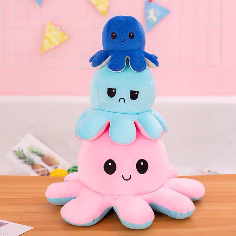 Gấu Bông Bạch Tuộc Cảm Xúc Biểu️Bán Chạy Nhất️cảm đa dạng,Cao Cấp Êm Mịn, không xù lông,kute, dễ thương