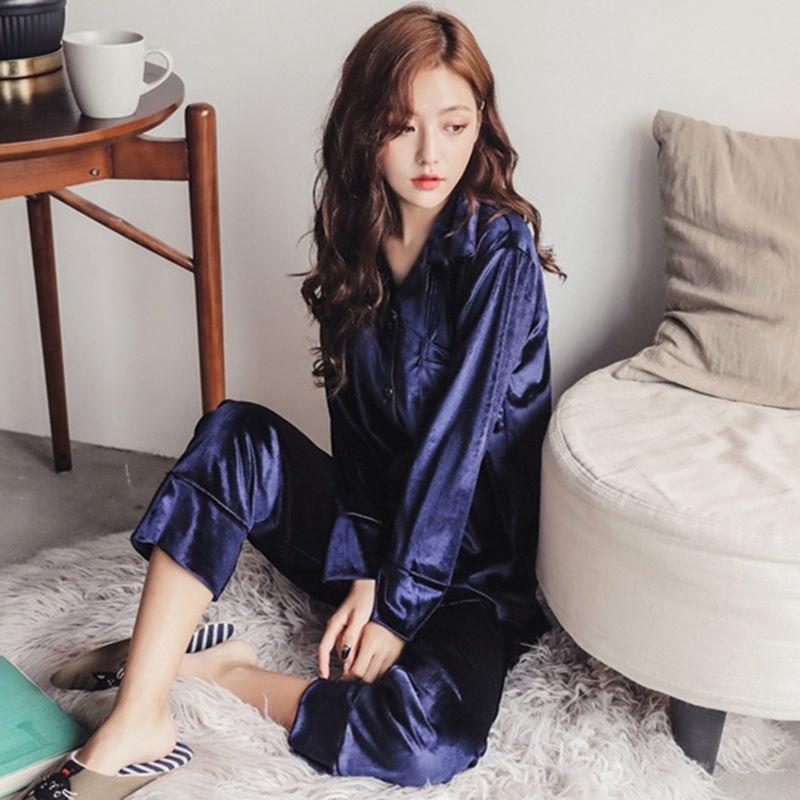 Bộ Đồ Mặc Nhà ️Đồ Ngủ Pijama Nhung Cao Cấp Siêu Mềm Mịn - ELSA