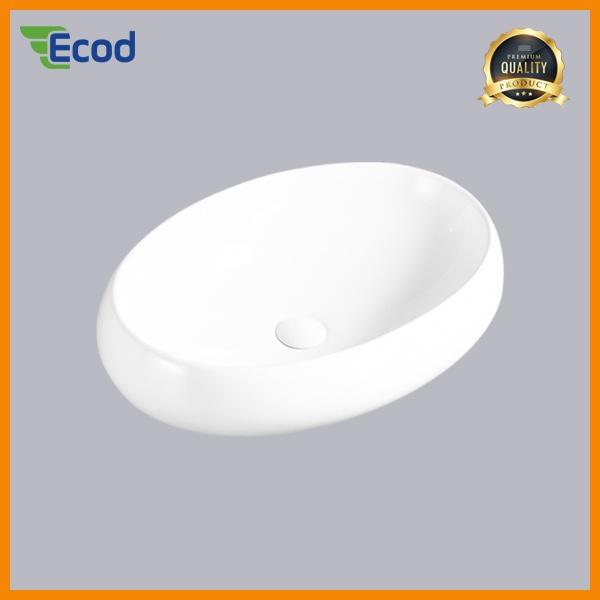 CHẬU LAVABO ĐẶT BÀN HÌNH ELIP EC8525