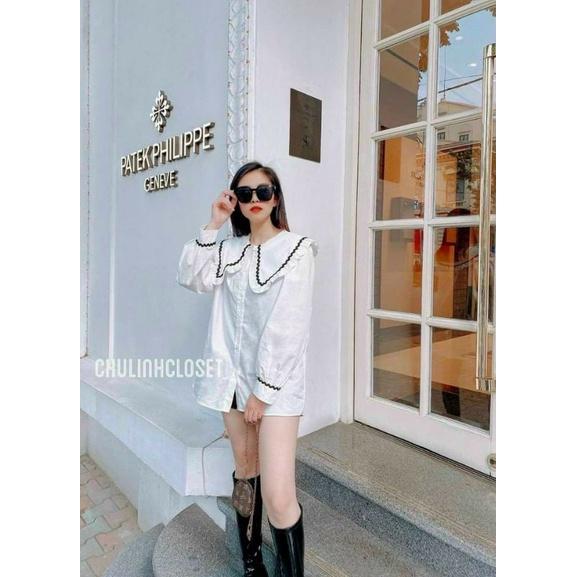 Áo sơ mi cổ viền