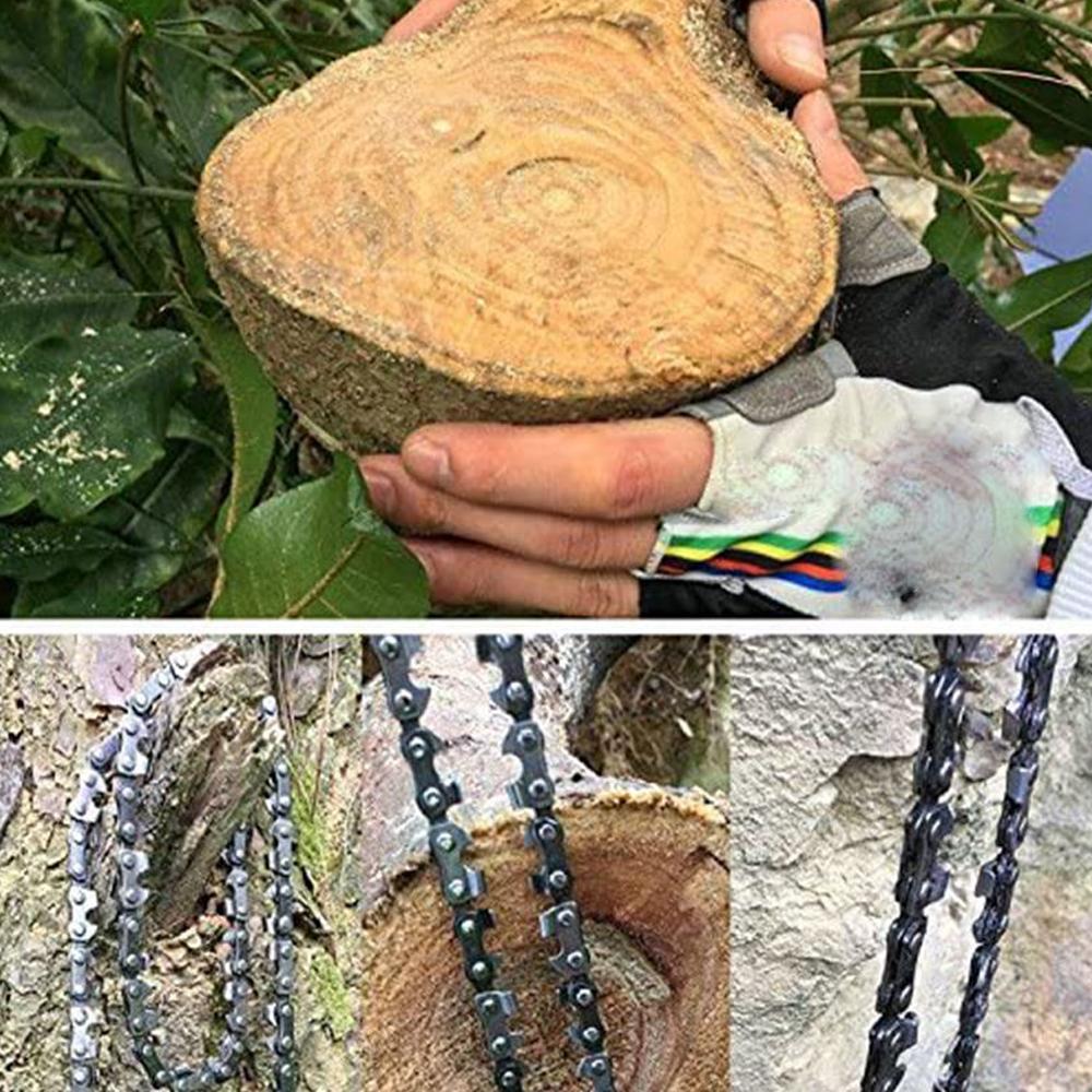 Outdoor Camping Tools Garden Tools 24-inch Portable Outdoor Survival Hand Zipper Saw Wire Saw Handheld Chains Saw Wood