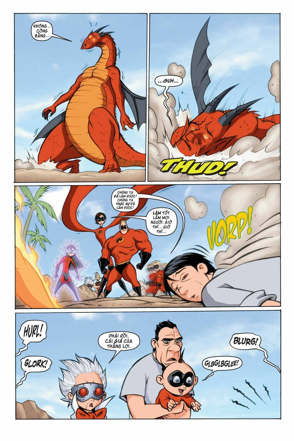 the incredibles | gia đình siêu nhân chapter 8 9