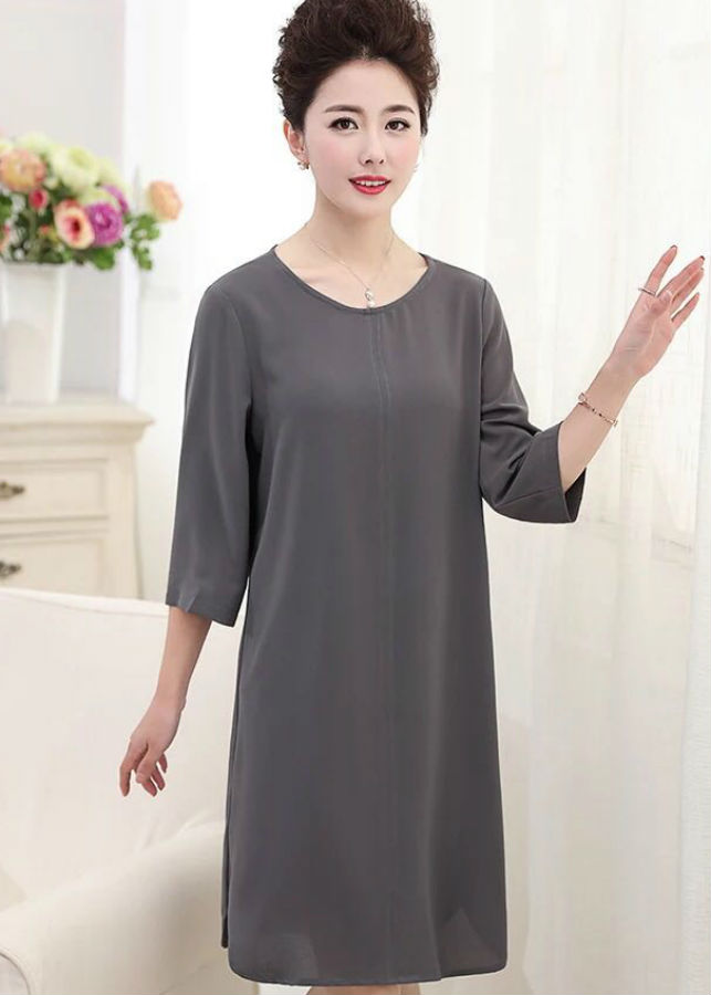 Đầm Suông Nữ Trung Niên DRESS750
