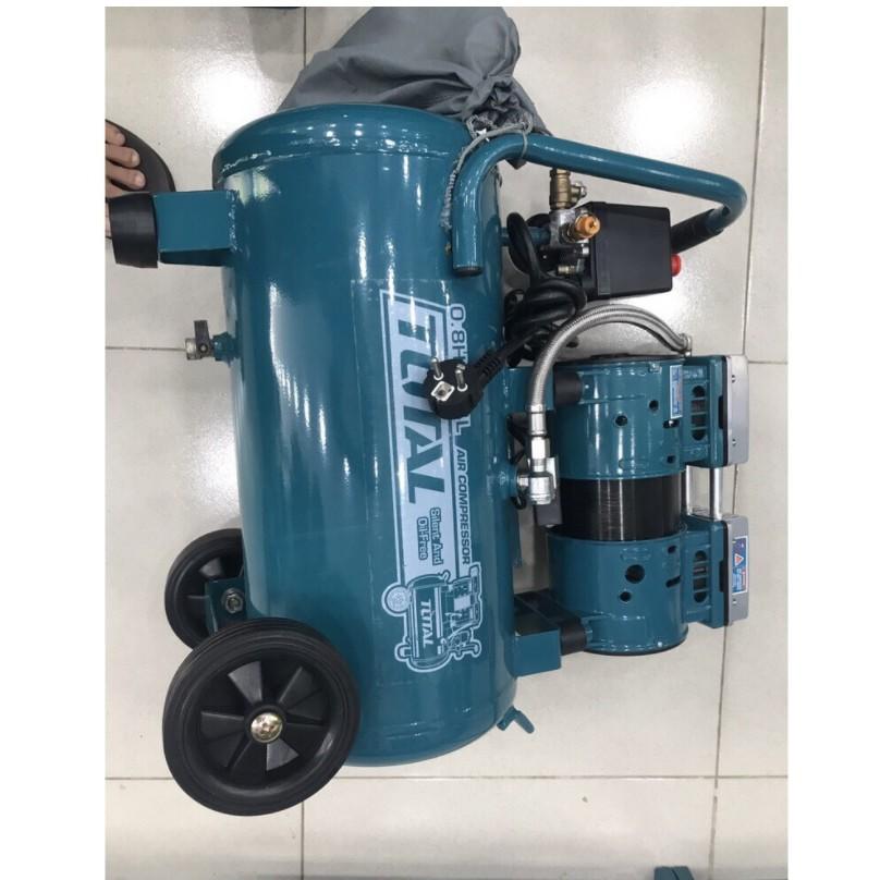 MÁY NÉN KHÍ KHÔNG DẦU 600W (0.8HP) 24L TOTAL TCS1075248T - HÀNG CHÍNH HÃNG