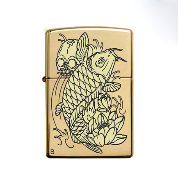 Bật Lửa ZIPPO CÁ CHÉP 23 – ZIPPO CACHEP23