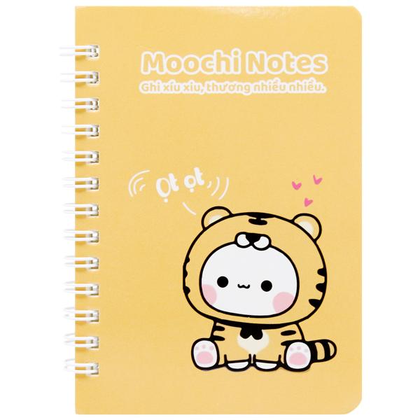 Sổ Lò Xo Moochi Notes B7 - Kẻ Ngang - 120 Trang 80gsm - The Sun 01