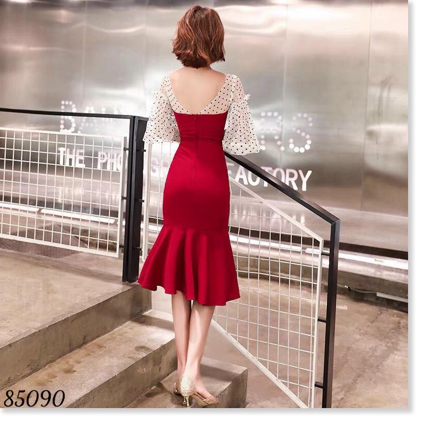 Đầm Umi đuôi cá phối lưới cực sang , tôn dáng đẹp cho chị em THỜI TRANG MỚI NHẤT HIỆN NAY