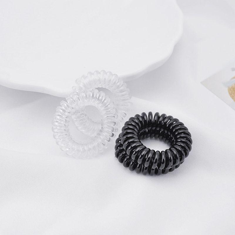 Dây Buộc Tóc Dạng Xoắn Nhiều Màu