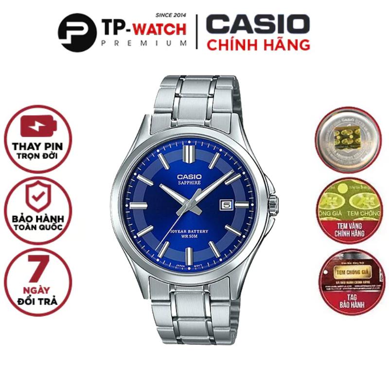 Đồng hồ nam dây kim loại Casio Standard chính hãng MTS-100D-2AVDF