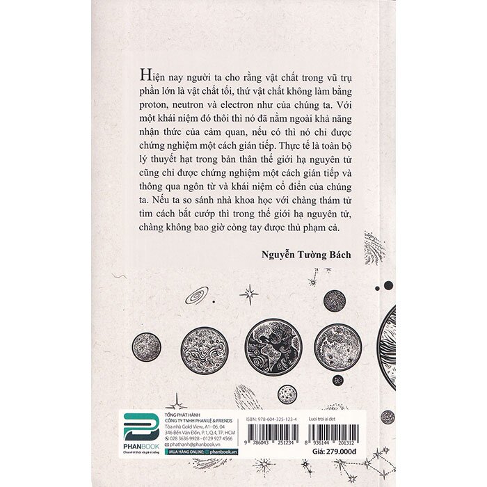 Sách - Lưới Trời Ai Dệt - Tiểu Luận Về Khoa Học Và Triết Học - Phan Book - Nhà Sách An Thư