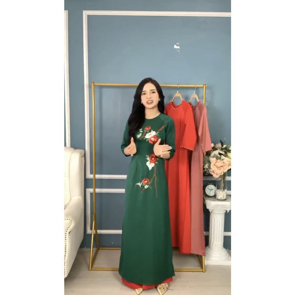 áo dài tây thi cao cấp [MẪU HOT 2021]