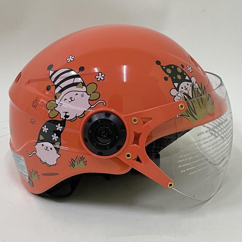 Mũ bảo hiểm Trẻ em CHITA HELMETS CT25 tem Bee mèo