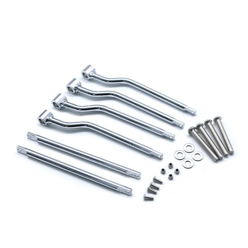 Bộ khung kẹp túi gắn yên xe mô tô Honda Harley Yamaha