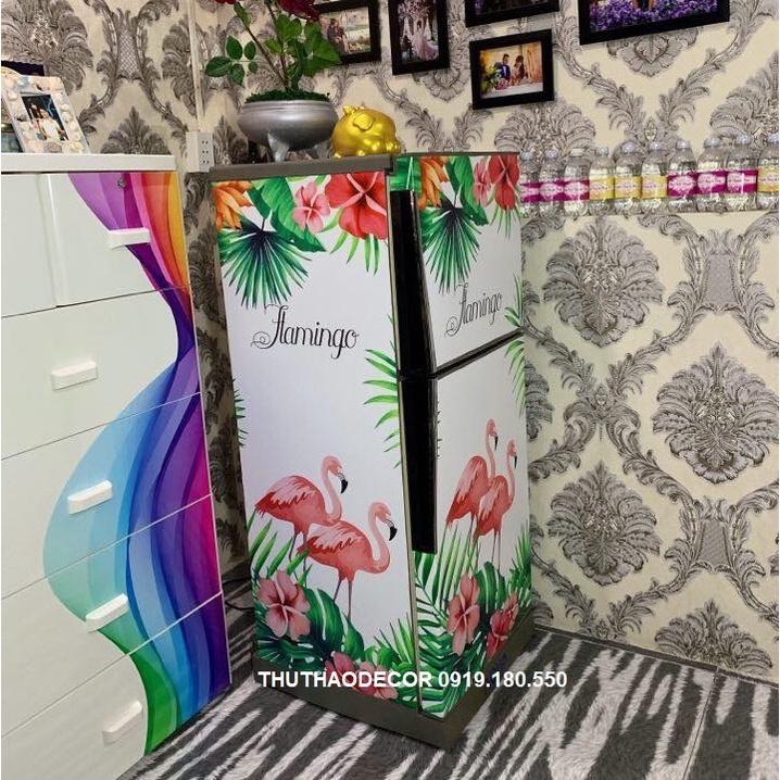 COMBO 3 TẤM GIỐNG NHAU - Decal dán kính tủ lạnh