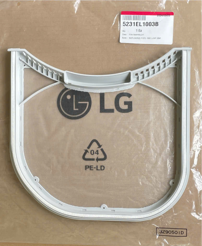 LƯỚI LỌC BỤI MÁY SẤY LG GIANT-C – HÀNG CHÍNH HÃNG