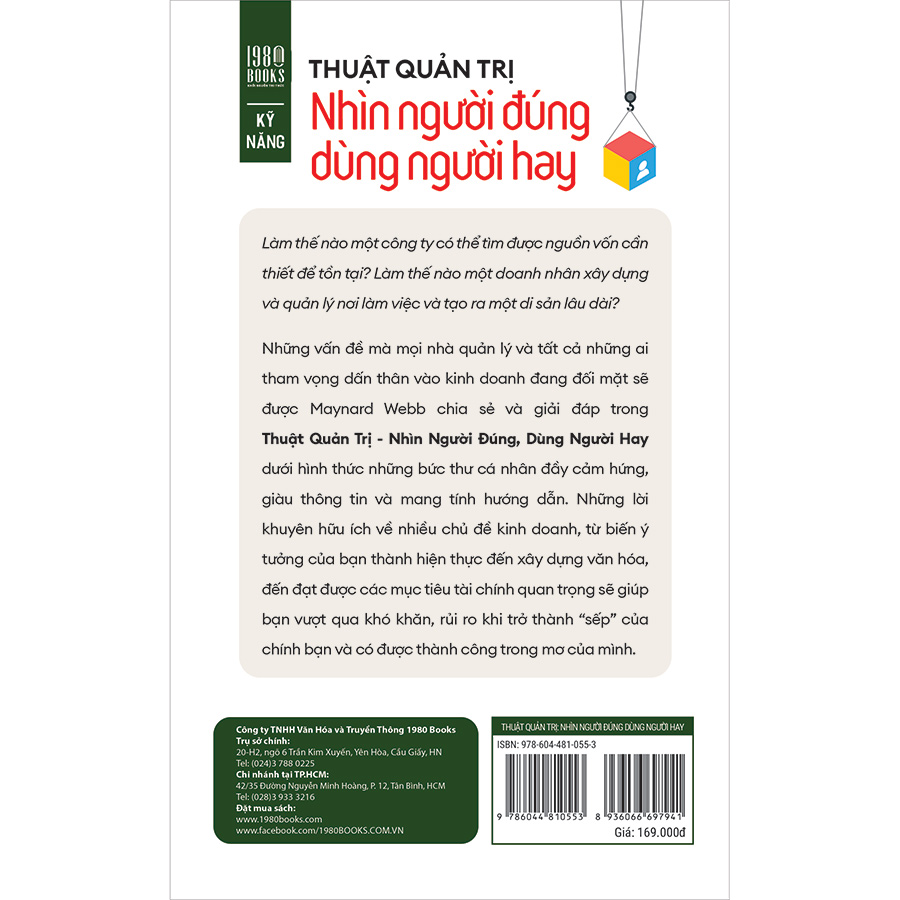 Sách Thuật Quản Trị: Nhìn Người Đúng Dùng Người Hay - ảnh 3