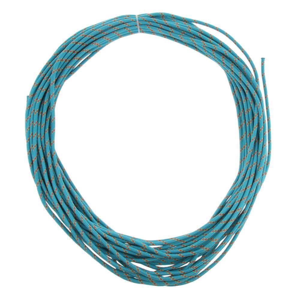 6mmx30m Climbing Safety Auxiliary Rope Static Cord Rescue Mountain