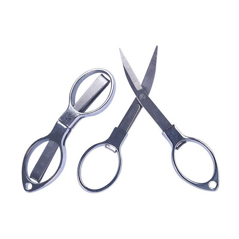 Kéo cắt dây câu cá hình số 8 gấp gọn tiện lợi bằng thép không gỉ PK-44