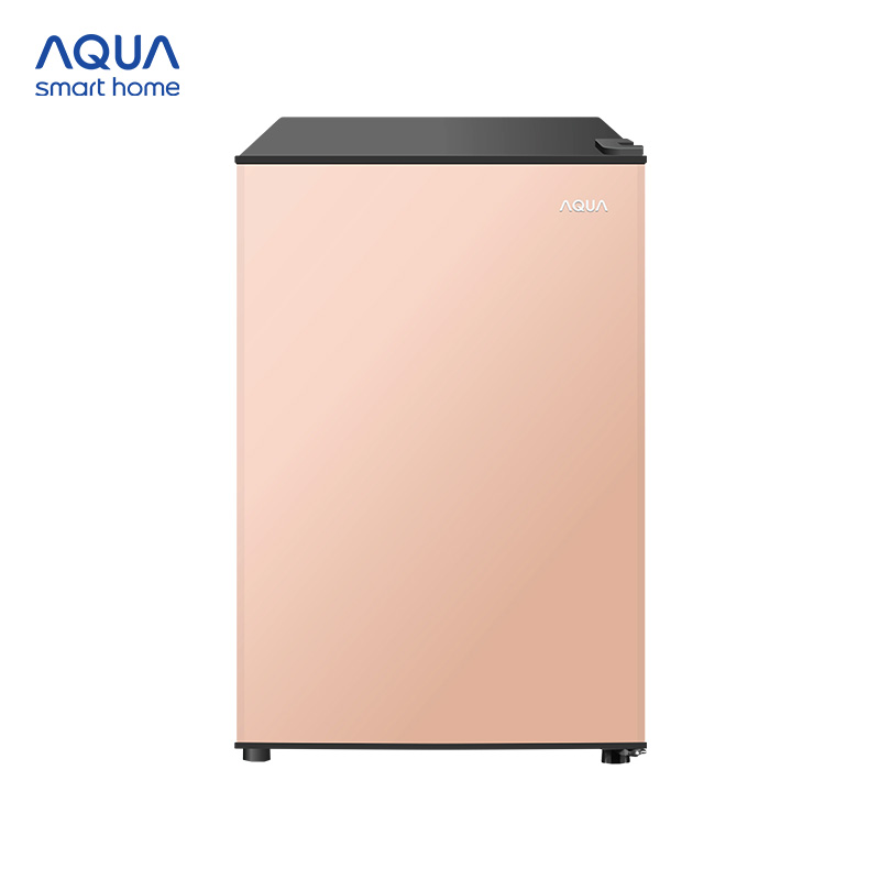 [SẢN PHẨM MỚI 2025] Tủ lạnh mini Aqua 90 lít AQR-D100FA(PS) - Màu hồng nhạt - Freeship toàn quốc - Có hỗ trợ đổi qua be - Hàng chính hãng