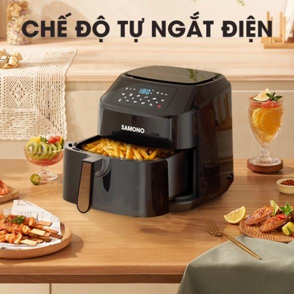 HOẢ TỐC - Nồi chiên không dầu dung lượng 8L SAMONO SW-AFBE08 - hàng chính hãng