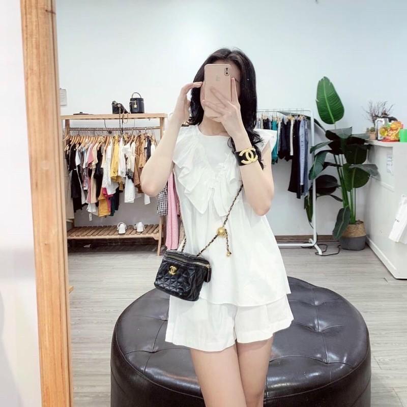 Bộ Đũi Bèo 3 Lỗ 2 Màu Siêu Xinh Có Ảnh Thật Kèm Video