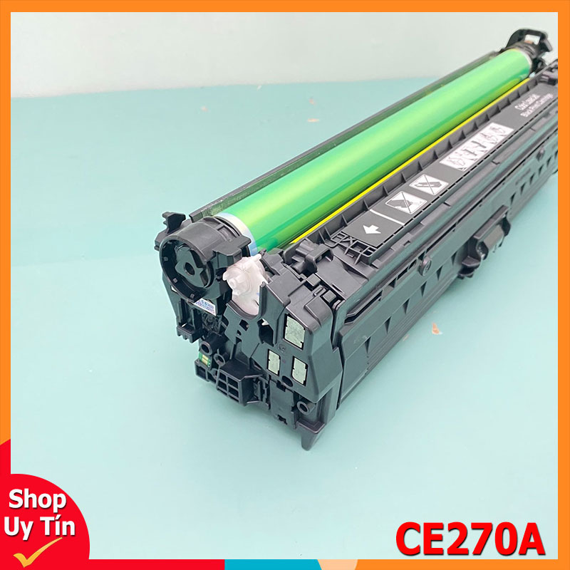 Hôp mực màu Đen CE270A - Dùng cho máy in Lazer màu HP Color 5520/ 5525 | Canon LP 9100/ Canon LBP 9500/ Canon LBP 9600